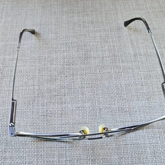 Vintage Men Eyeglasses/Glasses Frame Safilo Silver Tone Men Sunglasses Frame - Picture 10 of 11